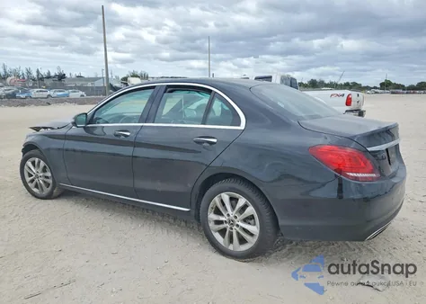 2019 Mercedes-Benz C 300 4Matic из США, поврежденный, VIN 55SWF8EB2KU315886